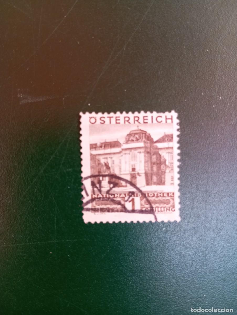 Sellos: AUSTRIA 1929, BIBLIOTECA NACIONAL DE VIENA, YT 388