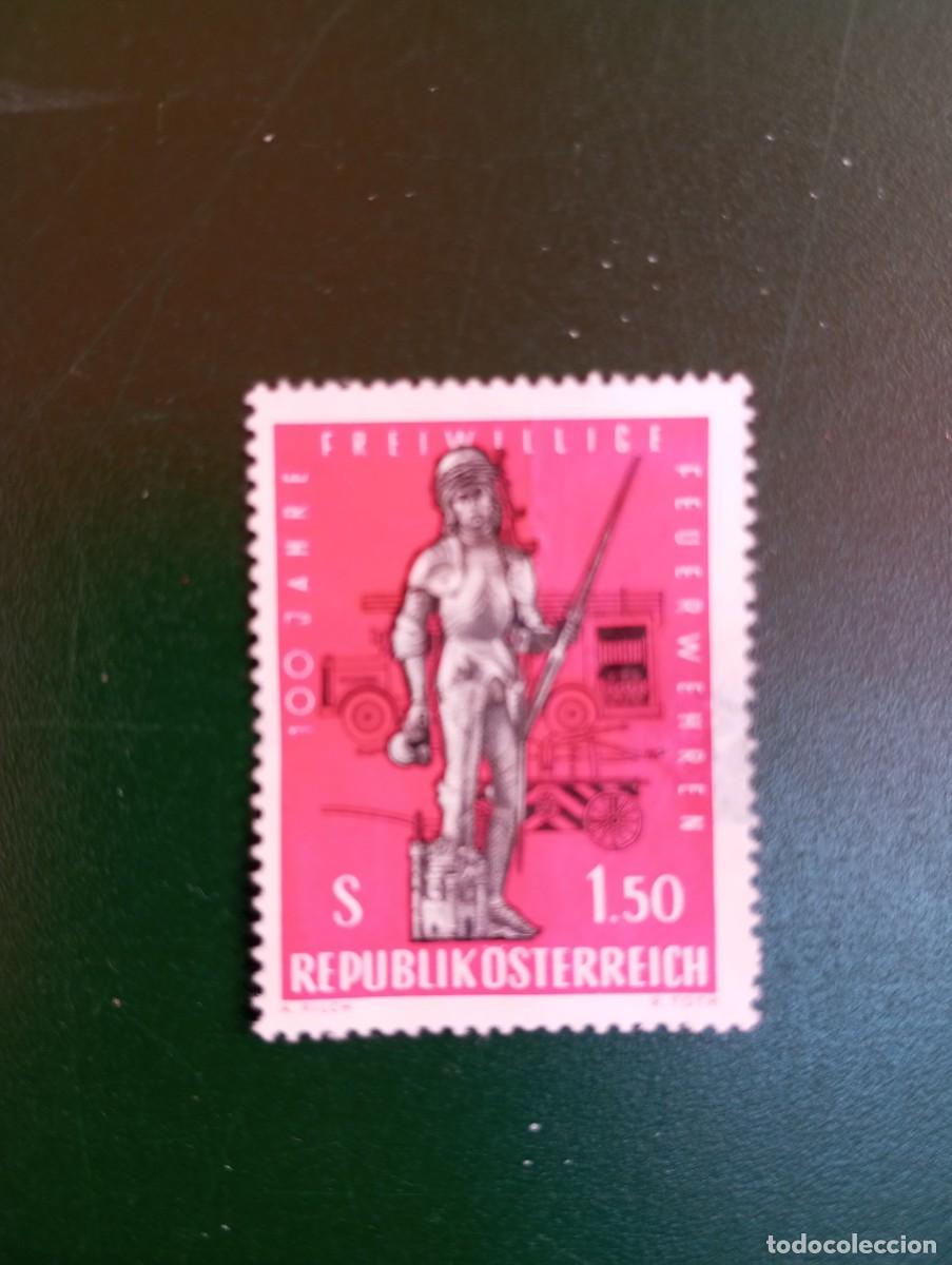 Sellos: AUSTRIA 1963, CENTENARIO DEL CUERPO DE BOMBEROS, YT 969