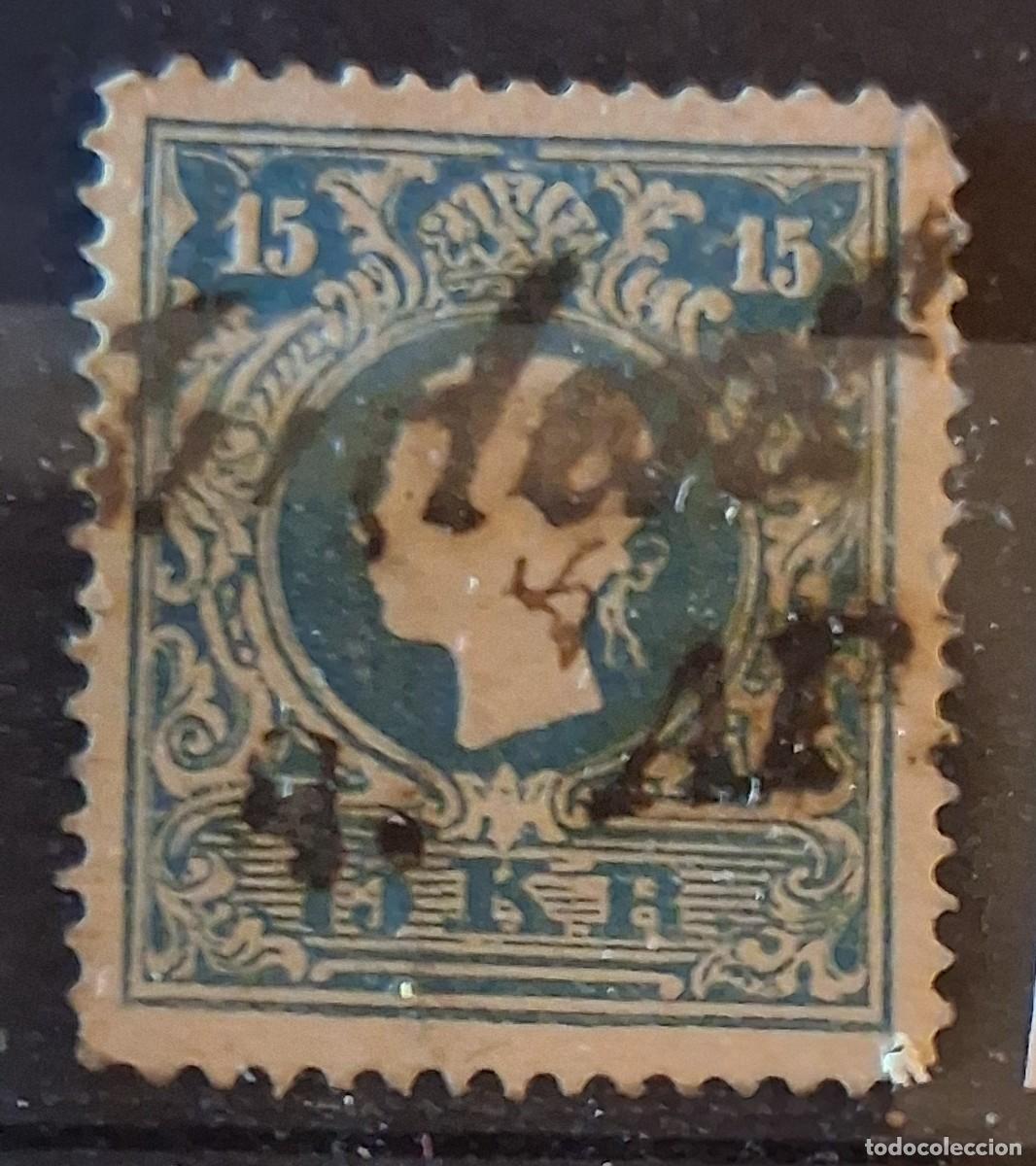 Sellos: AUSTRIA, 1858, CAT.YT. 10. - Foto 1