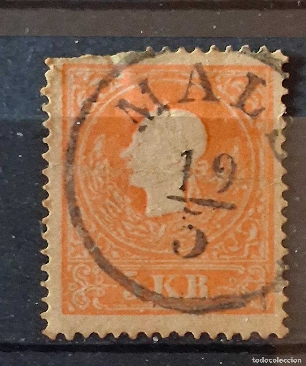 Sellos: AUSTRIA, 1858, CAT.YT.8. - Foto 1