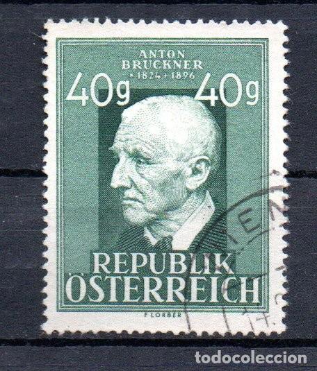 Sellos: AUSTRIA. 1949. YT 772. A. BRUCKNER