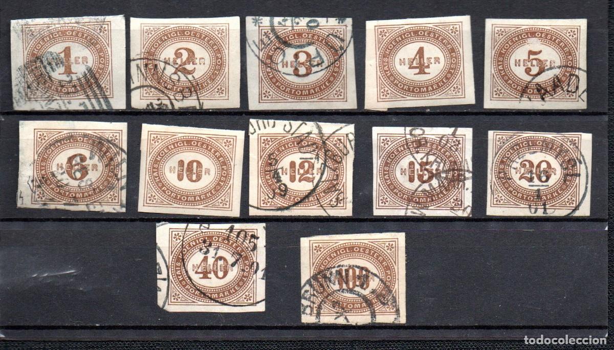 Sellos: AUSTRIA. 1900. TASAS. IMPUESTOS YT 10/21