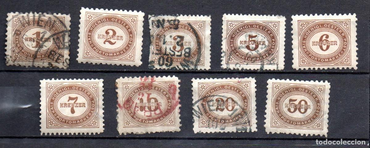 Sellos: AUSTRIA. 1894. TASAS. IMPUESTOS YT 1/9