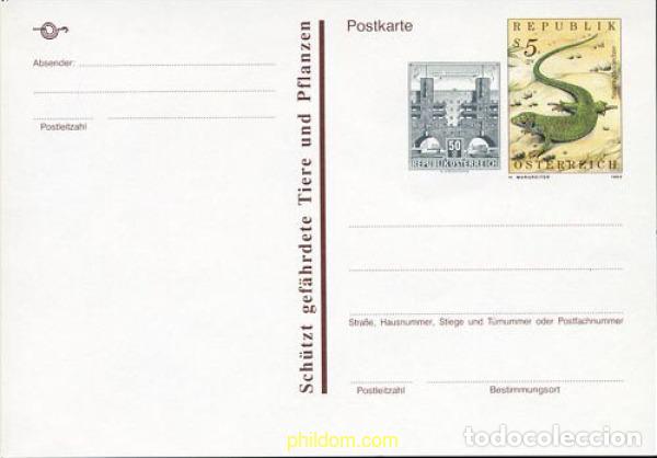 Sellos: 211752 MNH AUSTRIA 1993 REPTIL