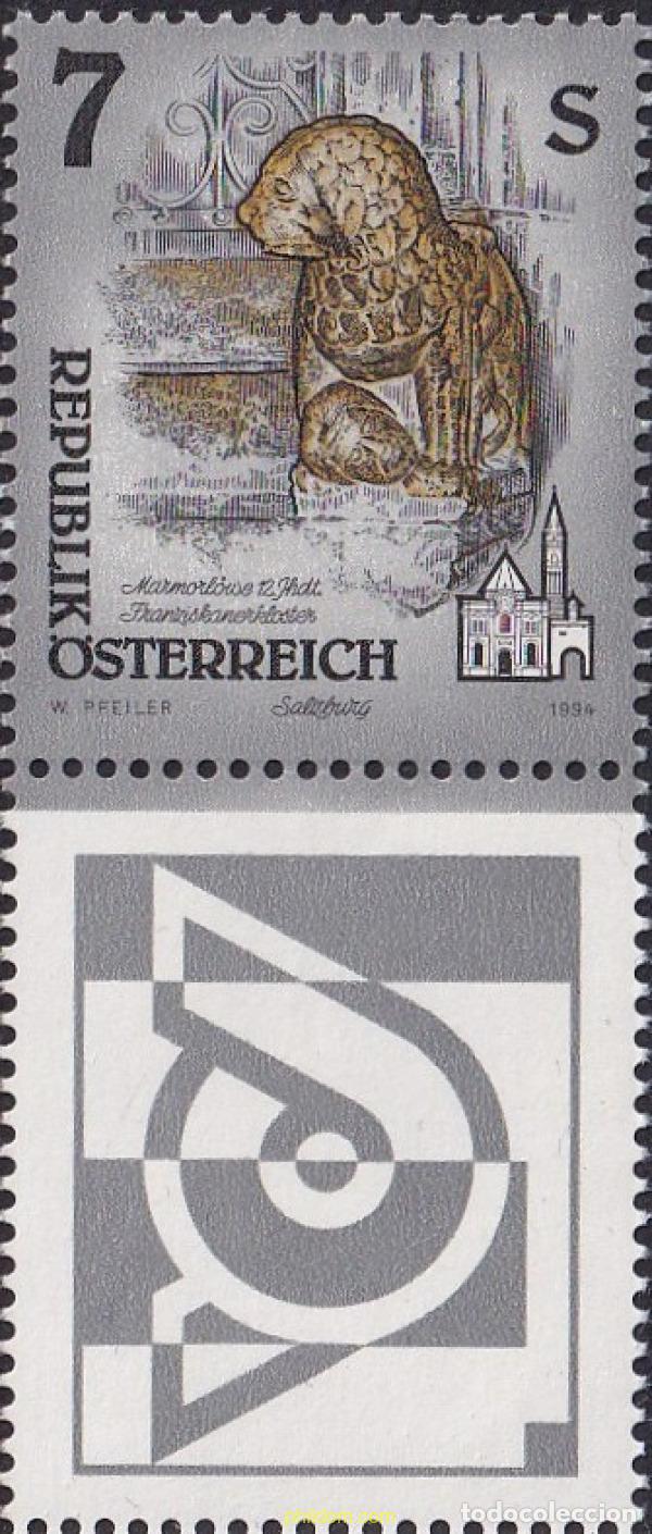 Sellos: 756020 MNH AUSTRIA 1994 ABADIAS Y MONASTERIOS DE AUSTRIA