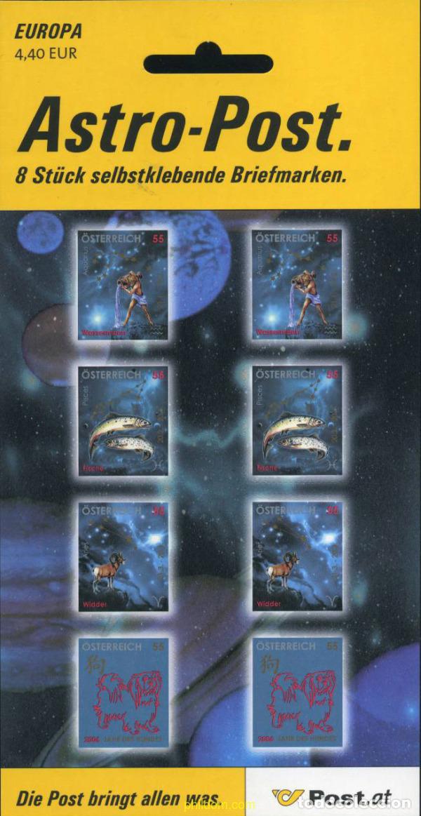 Sellos: 188393 MNH AUSTRIA 2006 A&Ntilde;O LUNAR CHINO - A&Ntilde;O DEL PERRO