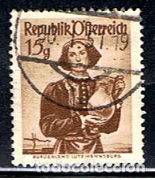 Sellos: AUSTRIA // YVERT 741 // 1948-50 ... USADO
