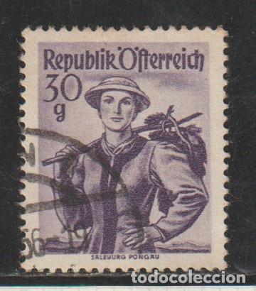 Sellos: AUSTRIA // YVERT 743 A // 1948-50 ... USADO