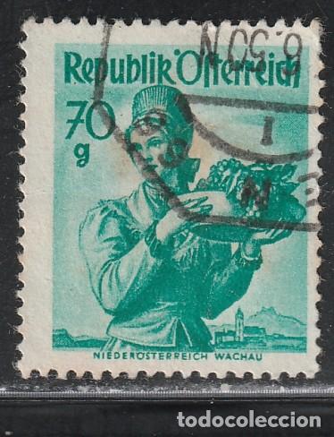Sellos: AUSTRIA // YVERT 748 // 1948-50 ... USADO