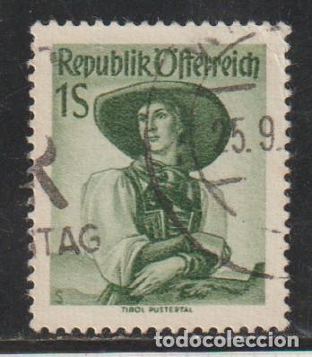 Sellos: AUSTRIA // YVERT 801 // 1951-52 ... USADO