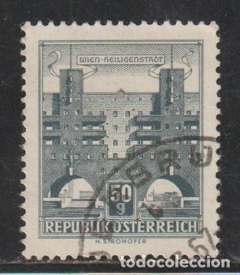 Sellos: AUSTRIA // YVERT 869 BA // 1957-65 ... USADO