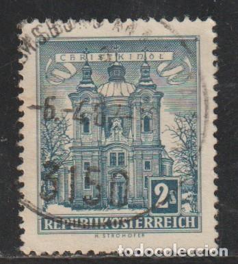 Sellos: AUSTRIA // YVERT 873 A // 1951-52 ... USADO