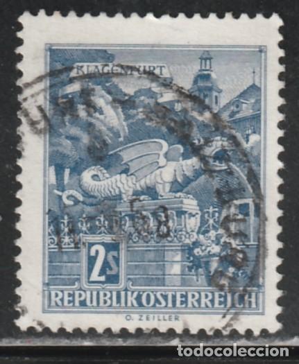 Sellos: AUSTRIA // YVERT 955 B // 1962-70 ... USADO