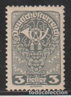Sellos: AUSTRIA // YVERT 188 // 1919 ... USADO