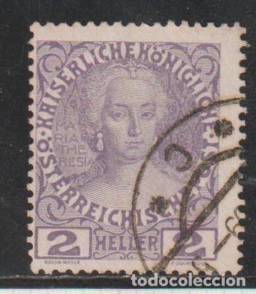 Sellos: AUSTRIA // YVERT 102 a // 1913 ... USADO