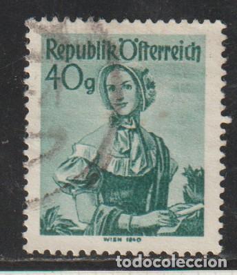 Sellos: AUSTRIA // YVERT 744 A // 1948-50 ... USADO