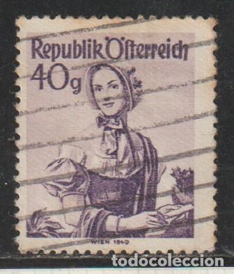 Sellos: AUSTRIA // YVERT 744 // 1948-50 ... USADO