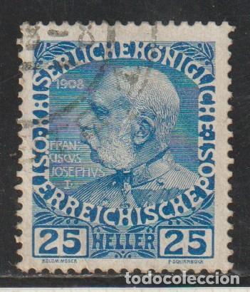 Sellos: AUSTRIA // YVERT 109 // 1908-13 ... USADO