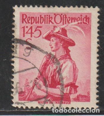 Sellos: AUSTRIA // YVERT 802 // 1951-52 ... USADO