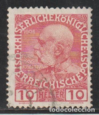 Sellos: AUSTRIA // YVERT 106 // 1908-13 ... USADO