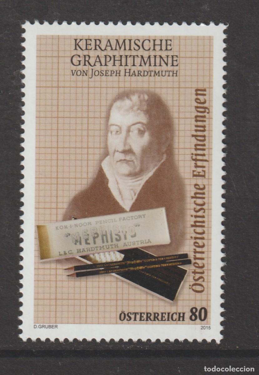 Sellos: Austria 2015 - Von Joseph Hardtmuth mnh**