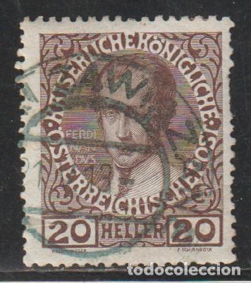 Sellos: AUSTRIA // YVERT 108 // 1908-13 ... USADO