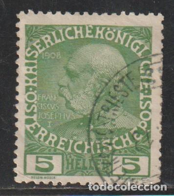 Sellos: AUSTRIA // YVERT 104 // 1908-13 ... USADO