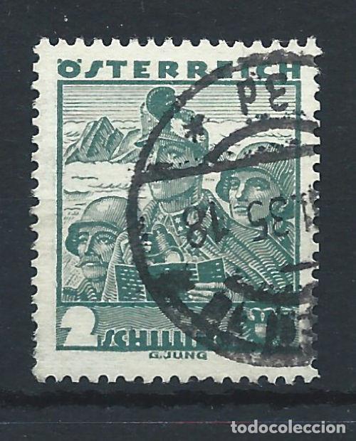 Sellos: Autriche N&deg;458a Obl (FU) 1934/35 - Militaire