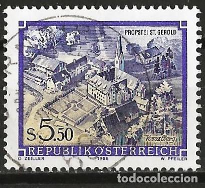 Sellos: Austria 1986 - Mi 1859 - YT 1688 - Abad&iacute;a de San Gerold