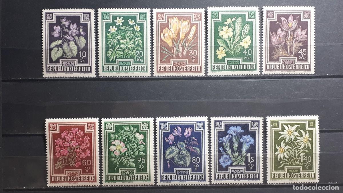 Sellos: AUSTRIA. A&Ntilde;O 1948. **. YVERT 722/31