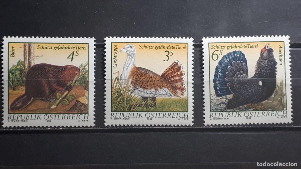 Sellos: AUSTRIA. A&Ntilde;O 1982. **. YVERT 1546/8