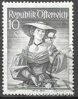 Selos: SELLO USADO DE AUSTRIA 1948, YT 754A