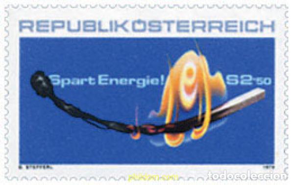 Sellos: 120201 MNH AUSTRIA 1979 AHORRO DE ENERGIA