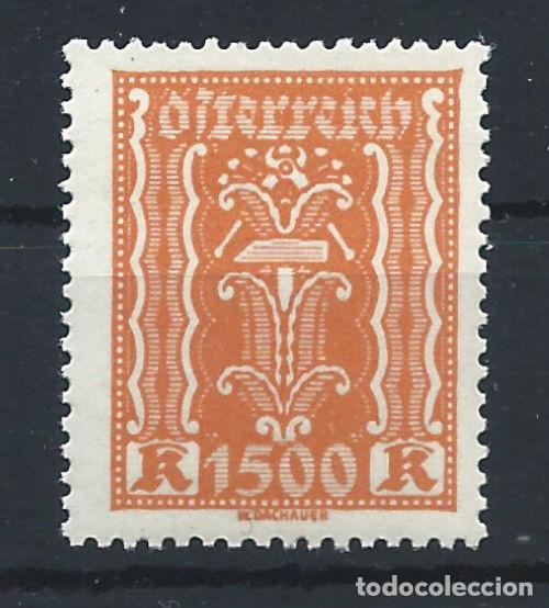 Sellos: Autriche N&deg;318** (MNH) 1923/24 - Symboles Industrie