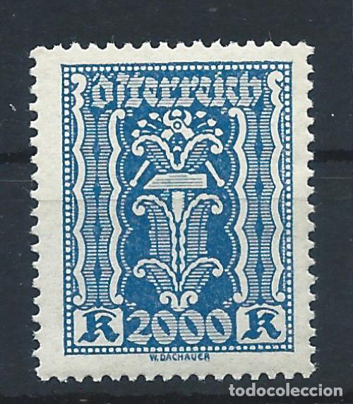 Sellos: Autriche N&deg;320** (MNH) 1923/24 - Symboles Industrie