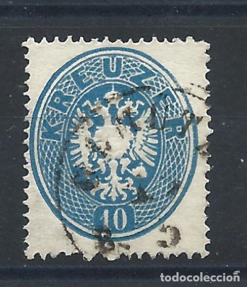 Sellos: Autriche N&deg;25 Obl (FU) 1863 - Blason, Armoiries