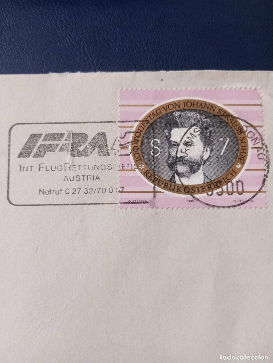 Sellos: AUSTRIA, STRAUSS, MATASELLOS ESPECIAL IFRA
