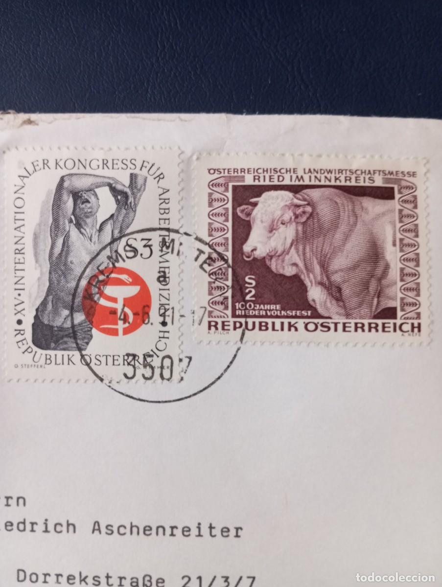 Sellos: AUSTRIA, CONGRESO DE FARMACIA Y GANADER&Iacute;A
