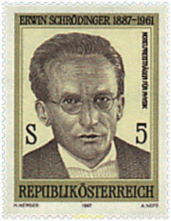 Sellos: 120904 MNH AUSTRIA 1987 CENTENARIO DEL NACIMIENTO DE ERWIN SCHR&Ouml;DINGER