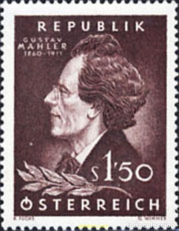 Sellos: 119670 MNH AUSTRIA 1960 CENTENARIO DEL NACIMIENTO DE ANTON EISELSBERG