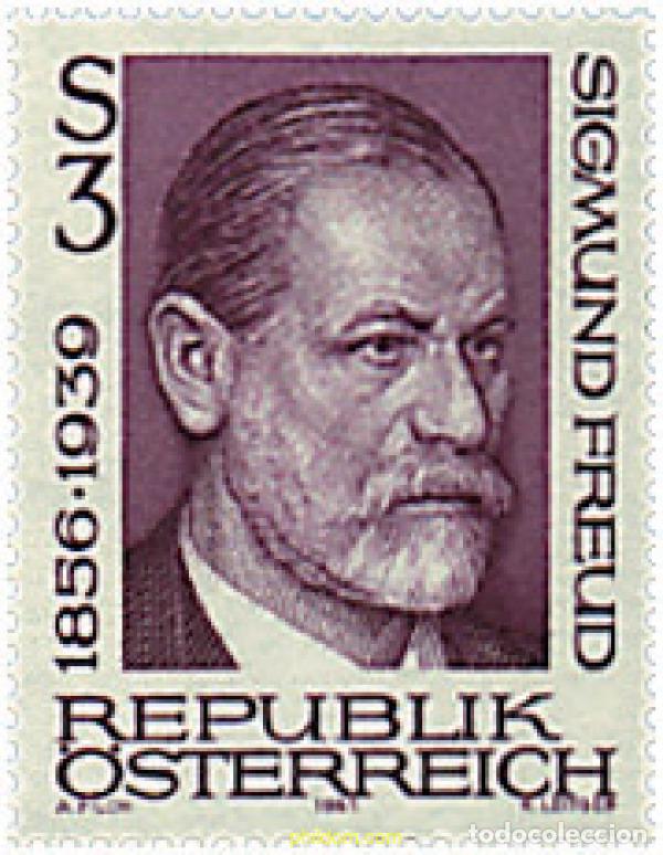 Sellos: 120300 MNH AUSTRIA 1981 125 ANIVERSARIO DEL NACIMIENTO DE SIGMUND FREUD