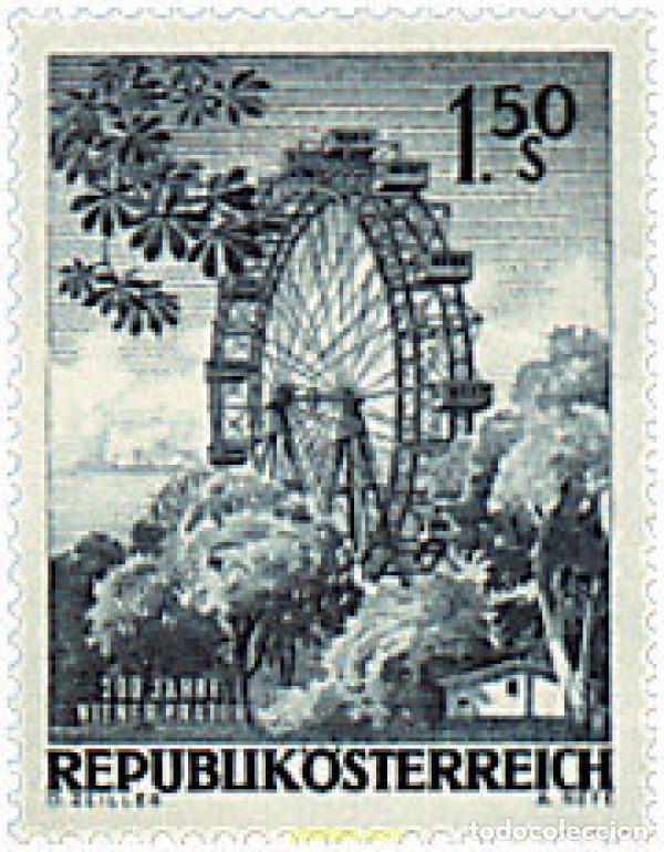 Sellos: 68632 MNH AUSTRIA 1966 BICENTENARIO DEL PRATER DE VIENA