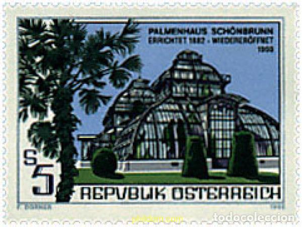 Sellos: 121059 MNH AUSTRIA 1990 REAPERTURA DE PALMENHAUSE DE SCH&Ouml;NBRUNN