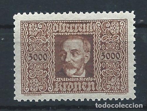 Sellos: Autriche PA N&deg;10** (MNH) 1922/24 - Aviateur &rdquo;Wilhelm Kress&rdquo;