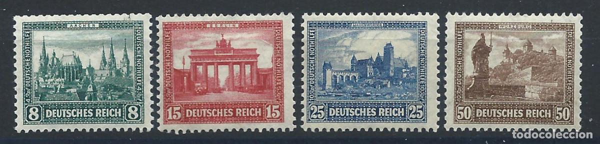 Sellos: Allemagne Empire N&deg;431/34**/* (MNH/MH) 1930 - Monuments