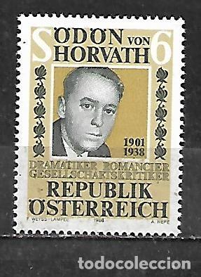 Sellos: 1988: 50 Aniversario de la muerte del escritor &Ouml;d&ouml;n von Horvath, 1901 - 1938 (MNH**)