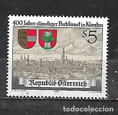 Sellos: 1988: IV Centenario de servicios postales ininterrumpidos de Carintia (MNH**)