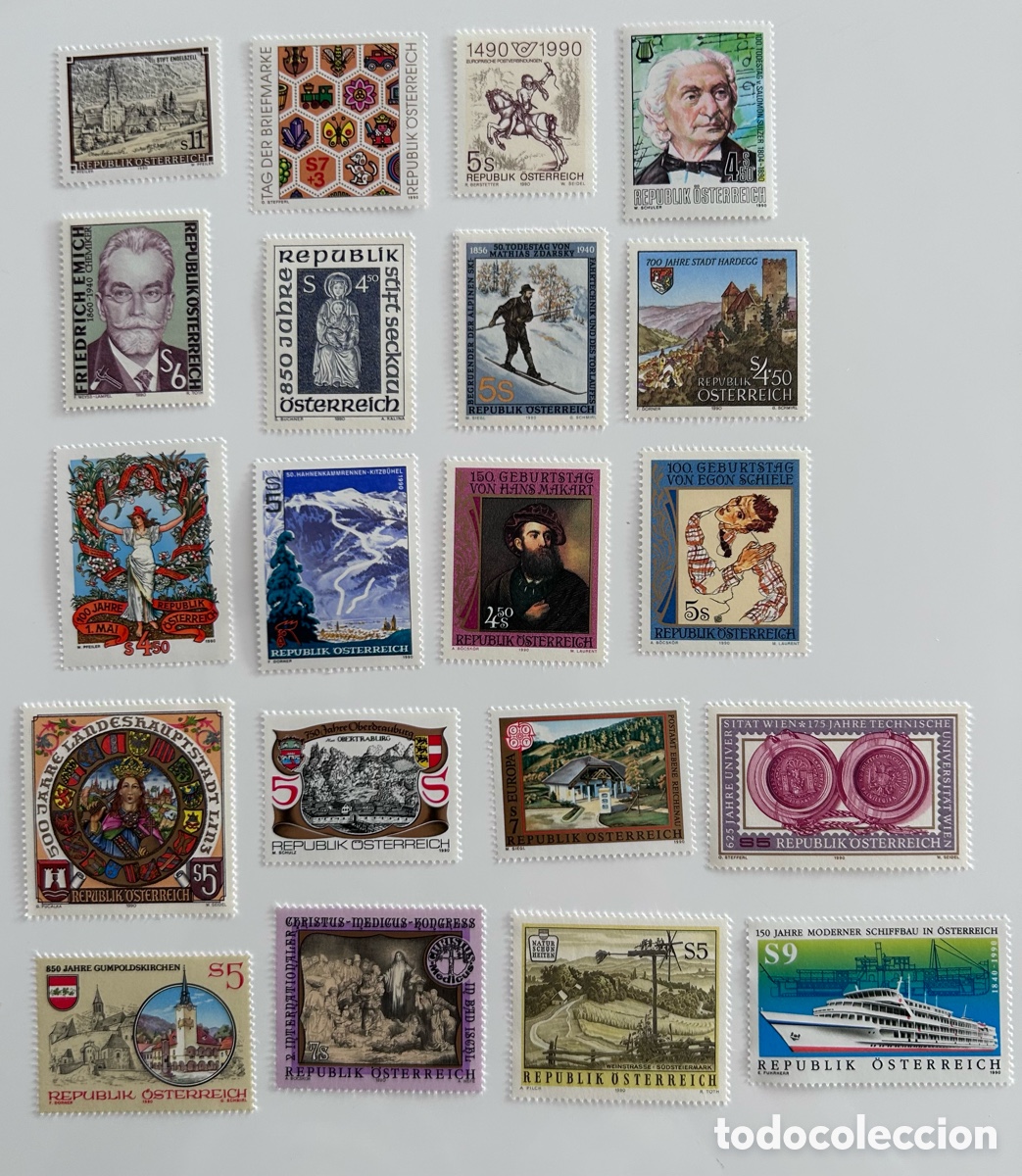 Sellos: LOTE 20 SELLOS. AUSTRIA. NUEVOS