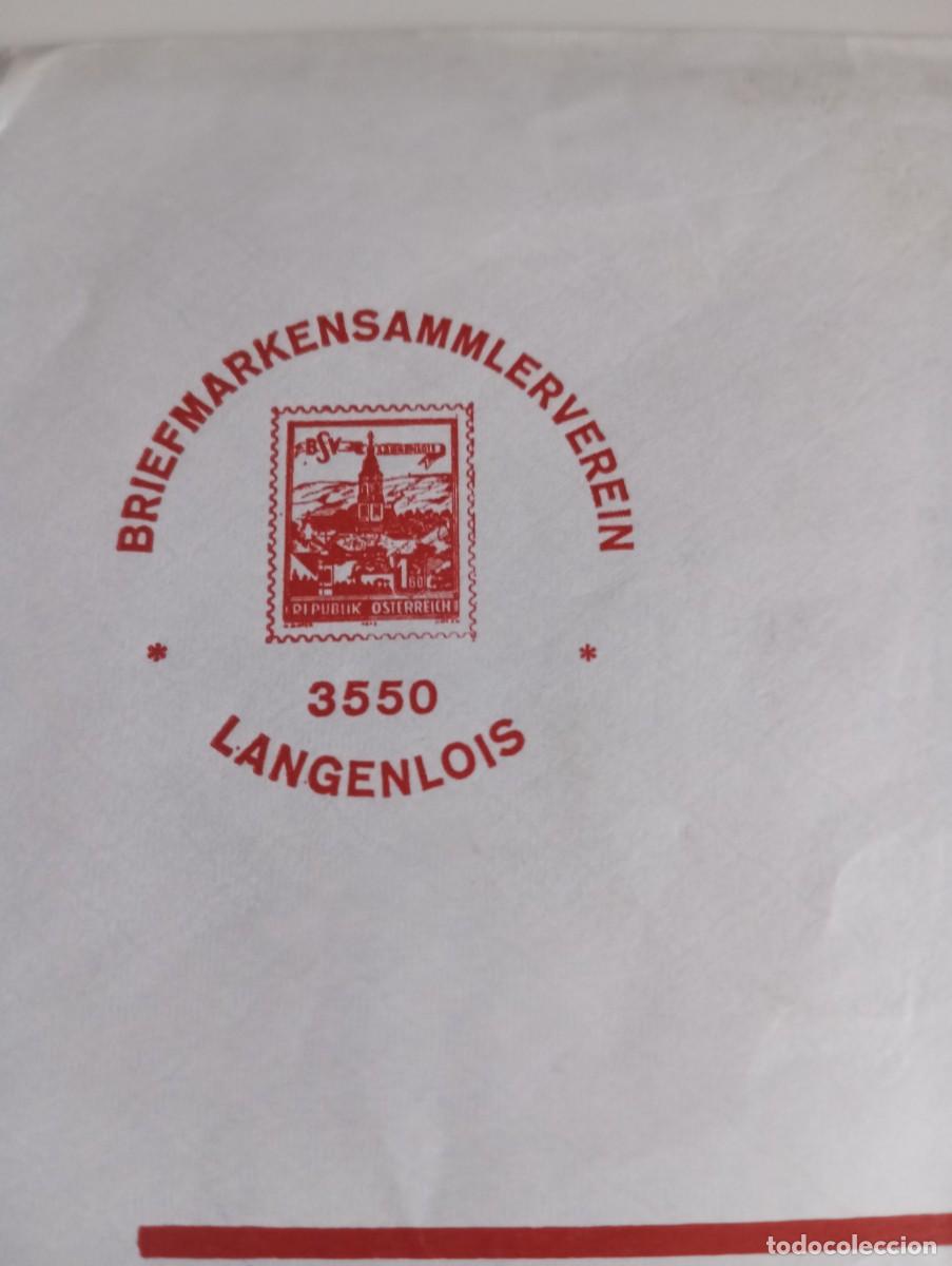 Sellos: AUSTRIA, 1982, SOBRE CIRCULADO EN LANGENLOIS - Foto 2