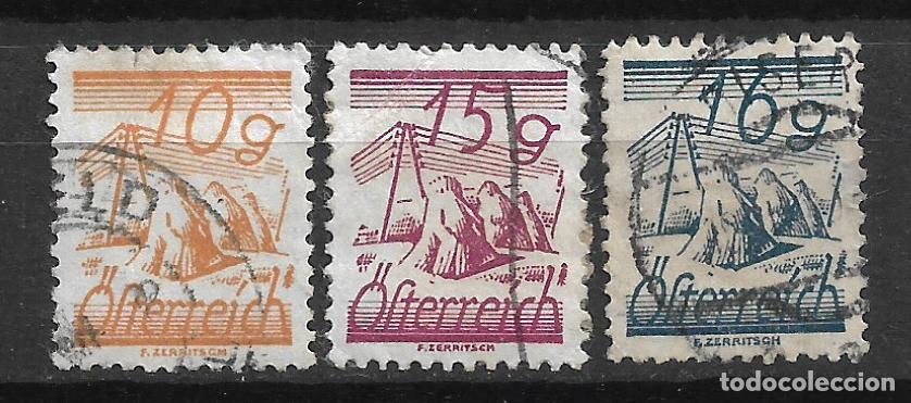 Sellos: austria 1925 # 311/314 usado - 4/45 - Foto 1